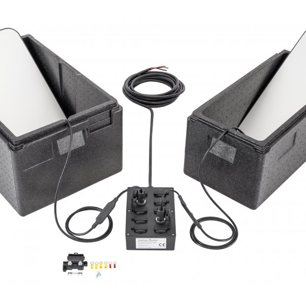 Kfz-Verteilerleiste für 10 x 12 Volt HotPAD
